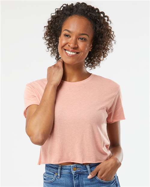 Next Level Women's Festival Crop Top - Next Level 5080 Desert Pink XS