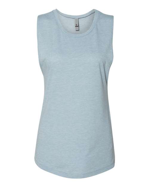 Next Level Women’s Festival Muscle Tank - Next Level 5013 Stonewash Denim XS
