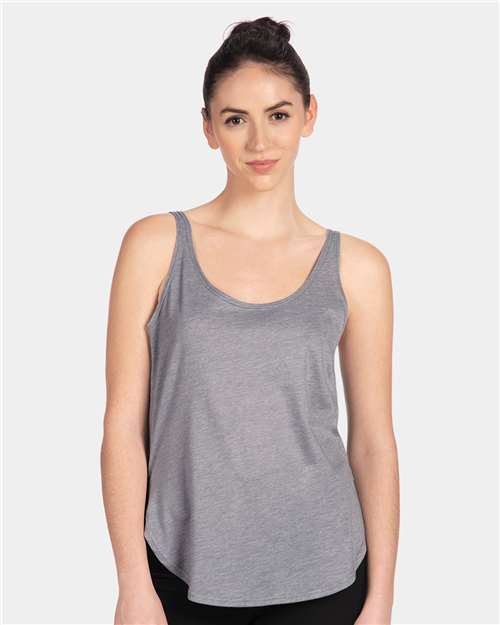 Next Level Women's Festival Tank - Next Level 5033 Heather Grey XS