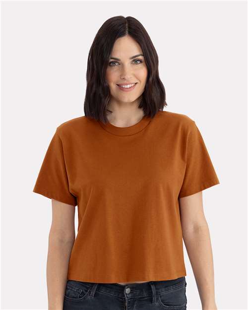 Next Level Women's Heavyweight Boxy T-Shirt - Next Level 7610 Clay XS Short Sleeve T-Shirts