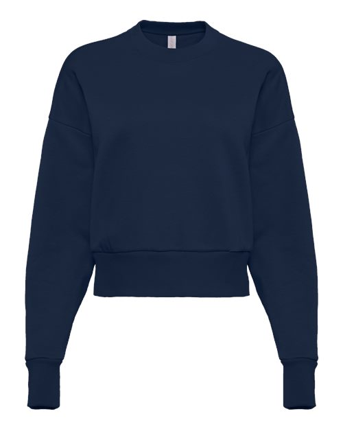 Next Level Women's Heavyweight Crewneck Sweatshirt - Next Level 9087 Midnight Navy XS Crewneck Sweatshirts