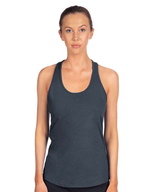 Next Level Women's Ideal Racerback Tank - Next Level 1533 Indigo XS