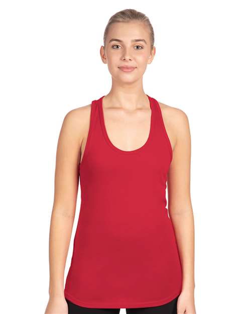 Next Level Women's Ideal Racerback Tank - Next Level 1533 Red XS