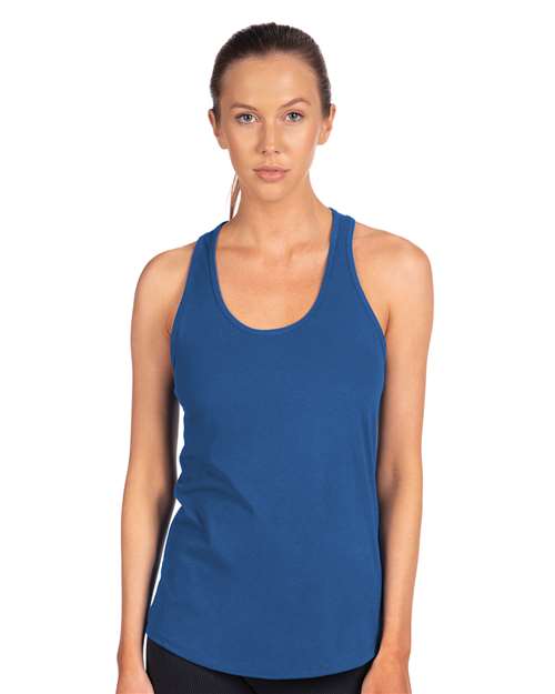 Next Level Women's Ideal Racerback Tank - Next Level 1533 Royal XS