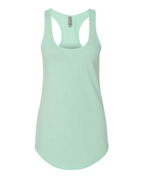 Next Level Women’s Lightweight French Terry Racerback Tank - Next Level 6933 Mint XS
