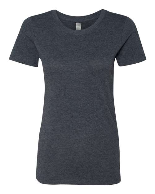 Next Level Women’s Triblend T-Shirt - Next Level 6710 Vintage Navy S Short Sleeve T-Shirts