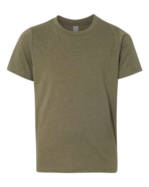 Next Level Youth CVC T-Shirt - Next Level 3312 Military Green XS Short Sleeve T-Shirts