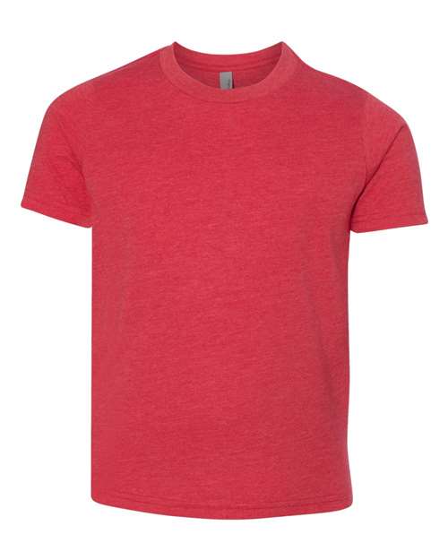 Next Level Youth CVC T-Shirt - Next Level 3312 Red XS Short Sleeve T-Shirts