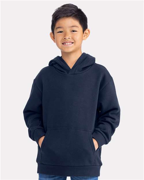 Next Level Youth Fleece Hoodie Sweatshirt - Next Level 9113 Midnight Navy XS Sweatshirts