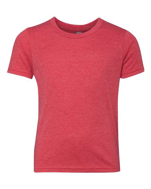 Next Level Youth Triblend T-Shirt - Next Level 6310 Vintage Red XS Short Sleeve T-Shirts