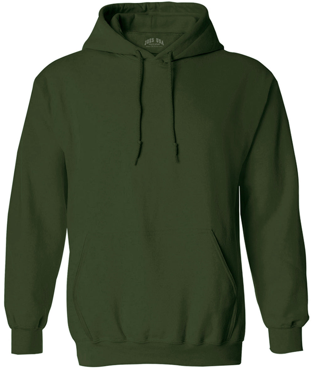 Joe's USA Men's Hoodies Soft & Cozy Hooded Sweatshirts in 72 Colors:Sizes S-6XL and Tall sizes: LT-4XLT