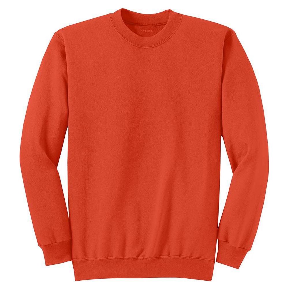 Heavy Blend Crewneck Sweatshirt-Orange Sweatshirts/Fleece Joe's USA Orange S