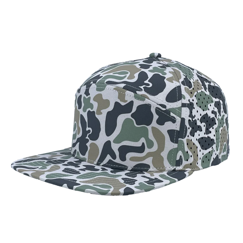 Zapped Headwear Osprey 7-Panel Snapback Hat | Wholesale Performance Caps