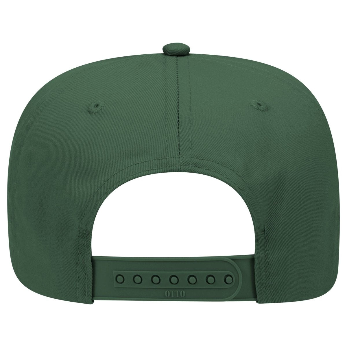 Otto Cap 31 - 069 - 5 Panel, Mid Profile Baseball Cap Dark Green Caps