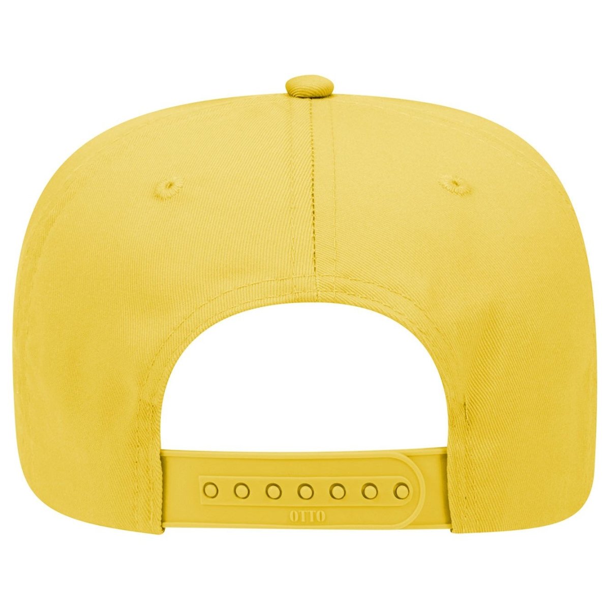 Otto Cap 31 - 069 - 5 Panel, Mid Profile Baseball Cap Yellow Caps