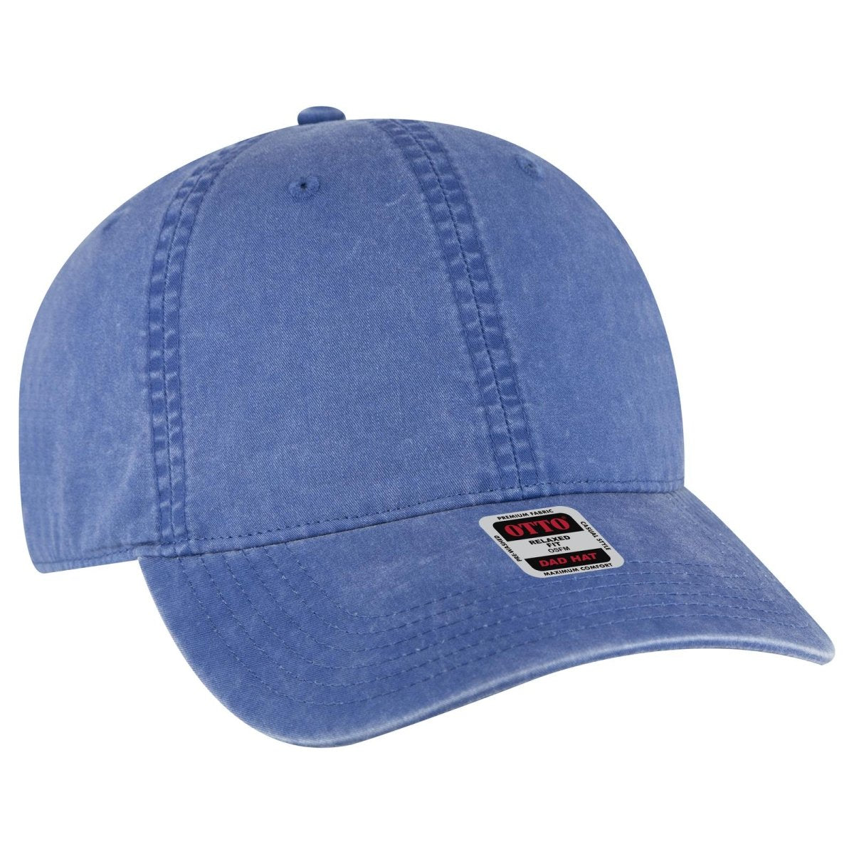 OTTO CAP 6 Panel Low Profile Dad Hat OTTO 18 - 201 Sky Blue OSFM - Adult Hats