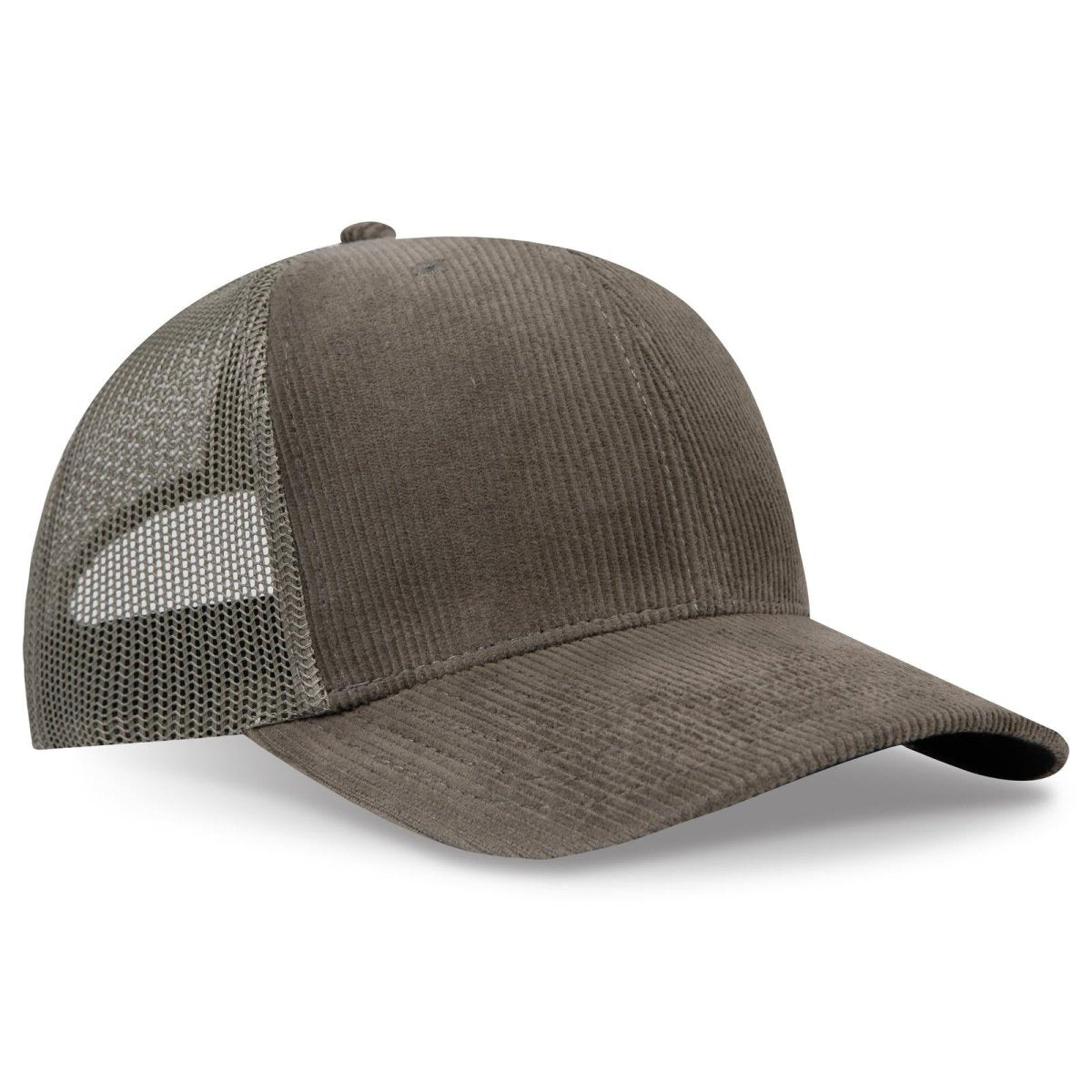 OTTO CAP 6 Panel Mid Profile Mesh Back Trucker Hat OTTO 112 - 1 Dk Ol Grn OSFM - Adult Hats