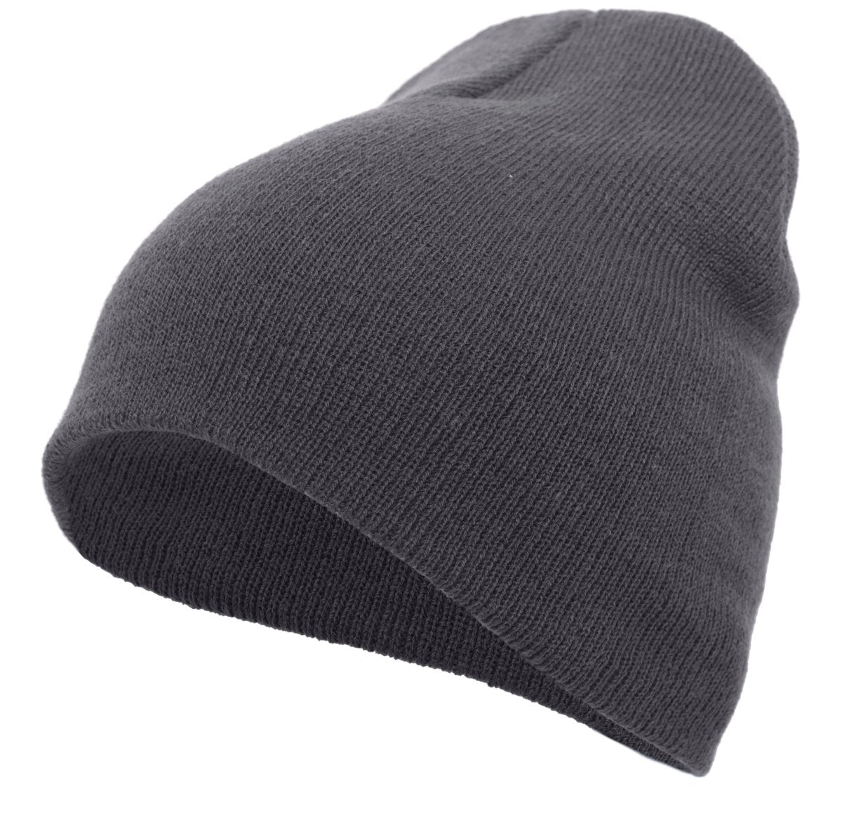 Pacific Headwear Basic Knit Beanie 601K GRAPHITE OS