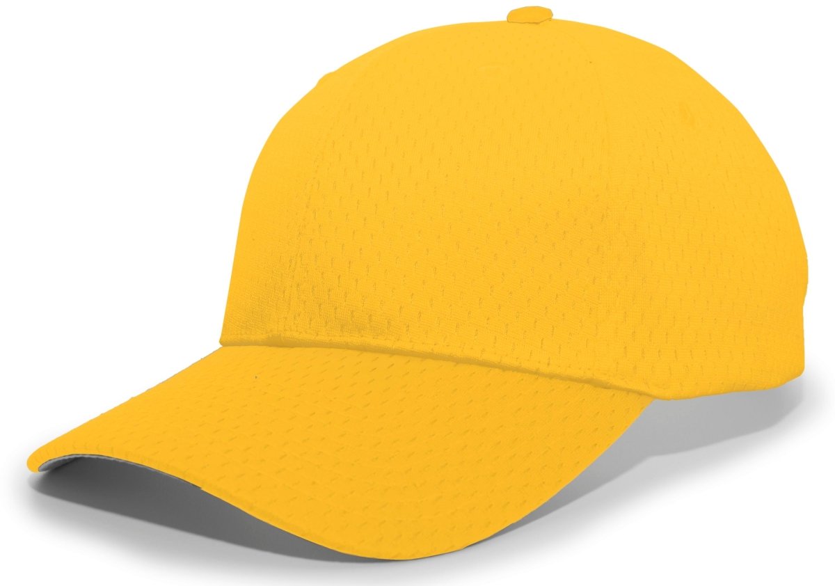 Pacific Headwear Coolport™ Mesh Hook - And - Loop Adjustable Cap - Pacific Headwear 805M GOLD YTH