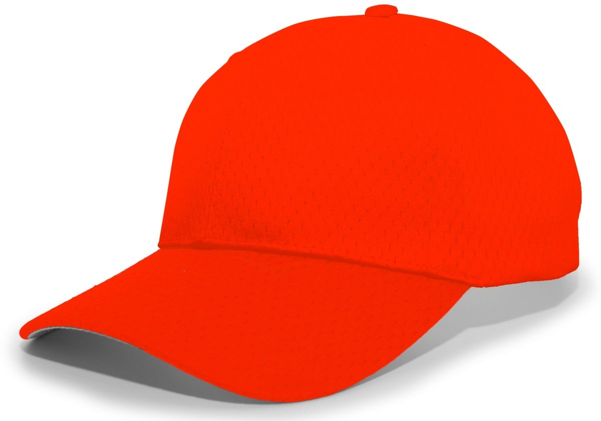 Pacific Headwear Coolport™ Mesh Hook - And - Loop Adjustable Cap - Pacific Headwear 805M ORANGE YTH
