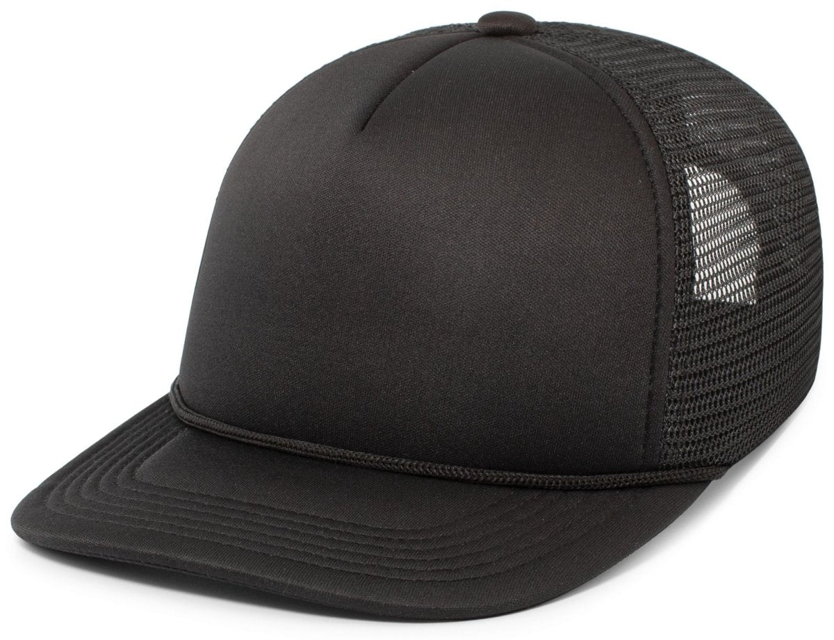 Pacific Headwear Foamie Fresh Trucker Cap - Pacific Headwear P782 BLACK OS