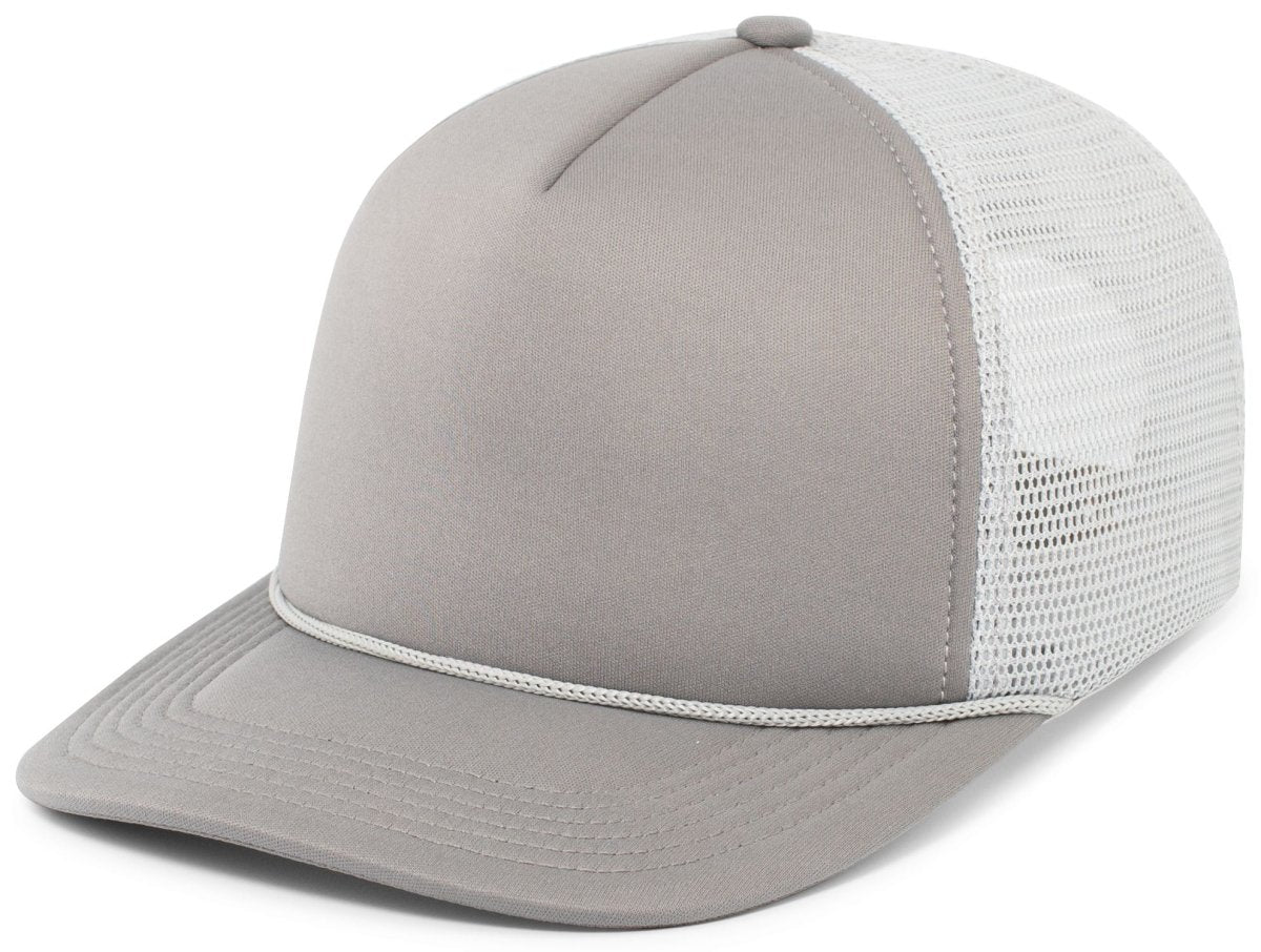 Pacific Headwear Foamie Fresh Trucker Cap - Pacific Headwear P782 GRAPHITE/SILVER/GRAPHITE OS