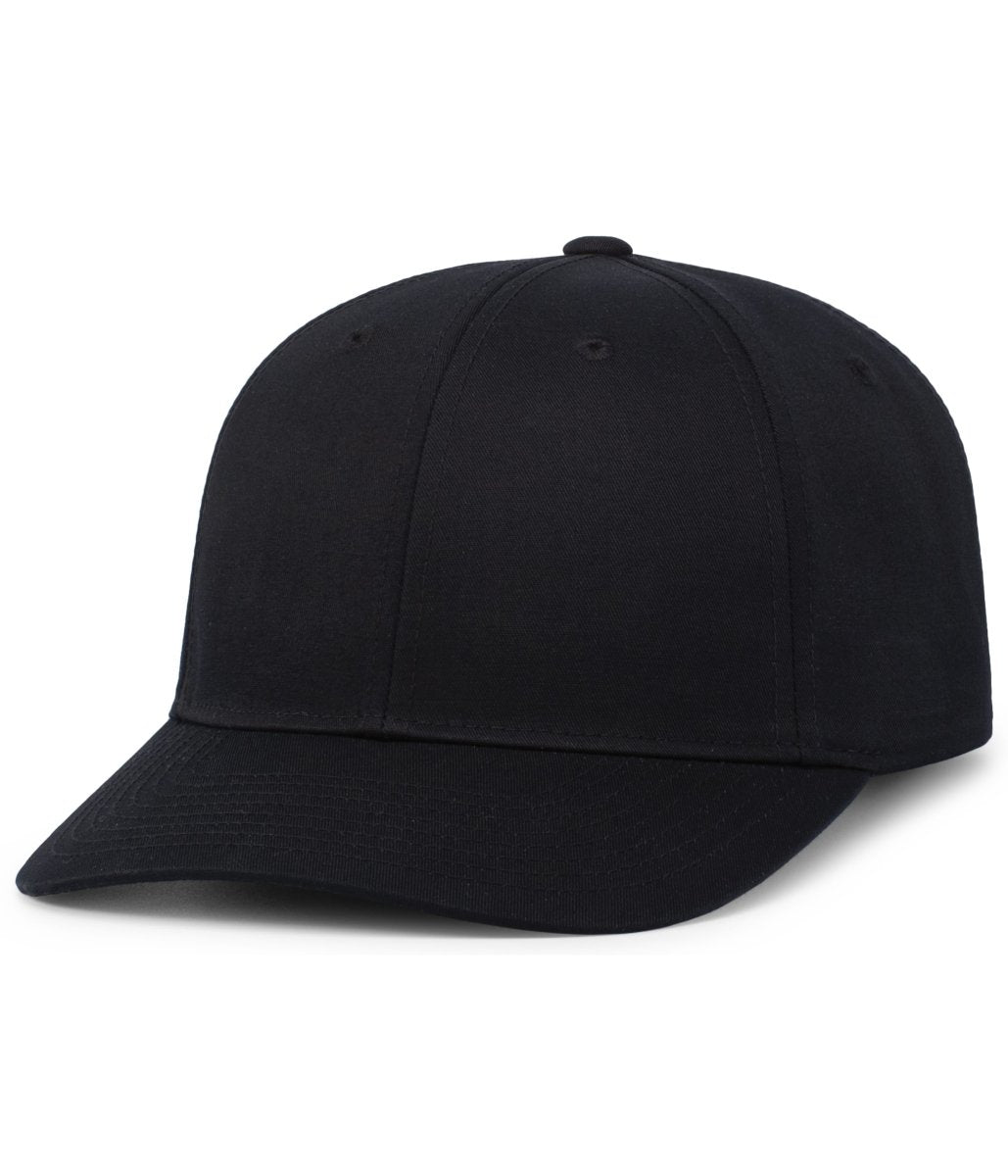 Pacific Headwear Hybrid Snapback Dad Cap - Pacific Headwear P208 BLACK OS