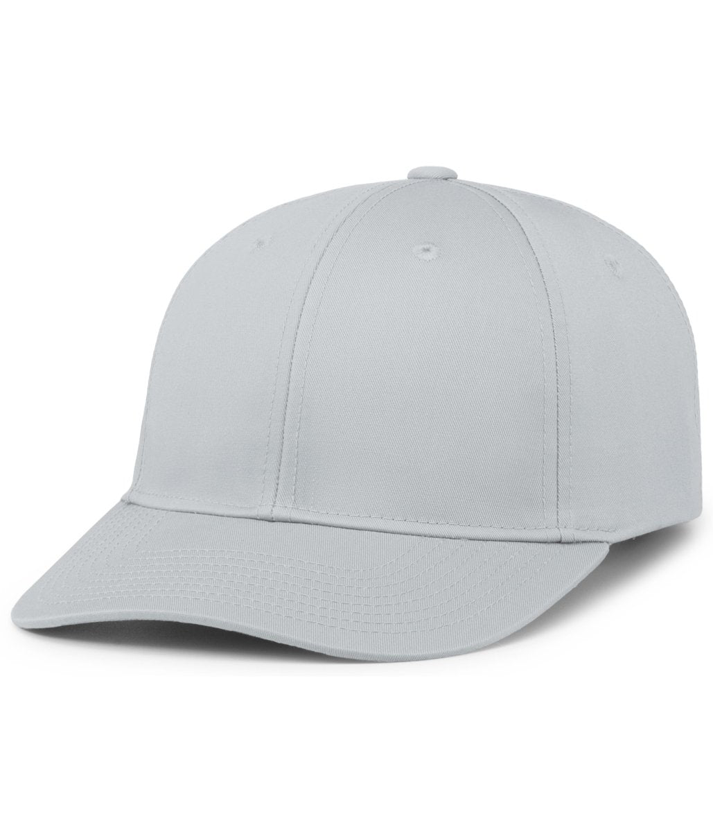 Pacific Headwear Hybrid Snapback Dad Cap - Pacific Headwear P208 SILVER OS
