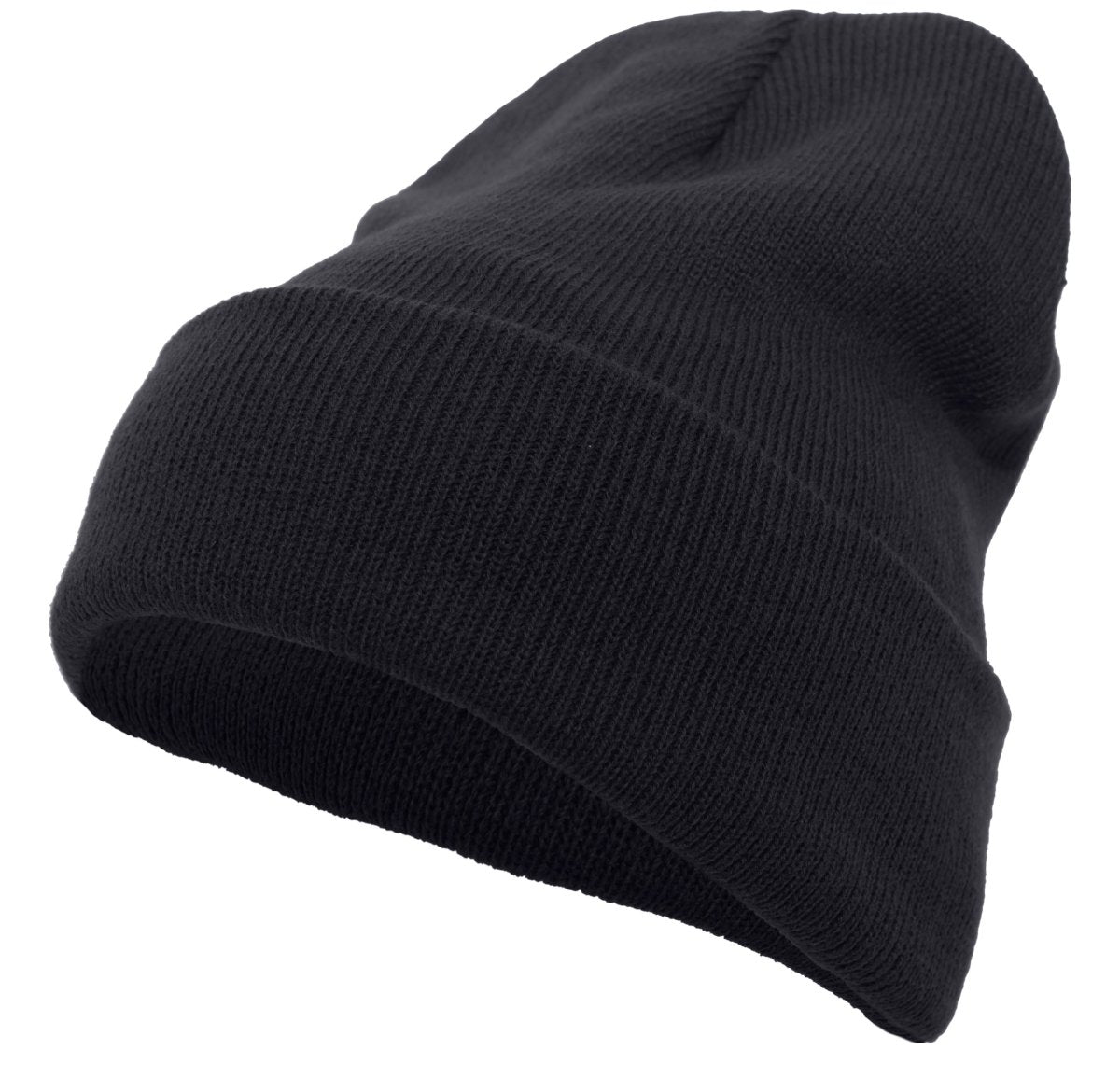 Pacific Headwear Knit Fold Over Beanie 621K NAVY OS