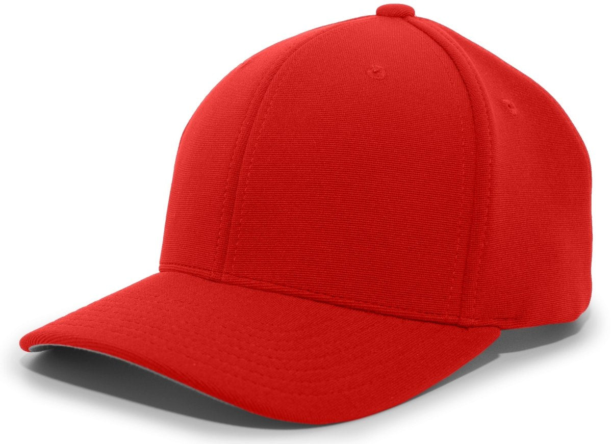 Pacific Headwear M2 Performance Hook - And - Loop Adjustable Cap 298M CARDINAL YTH