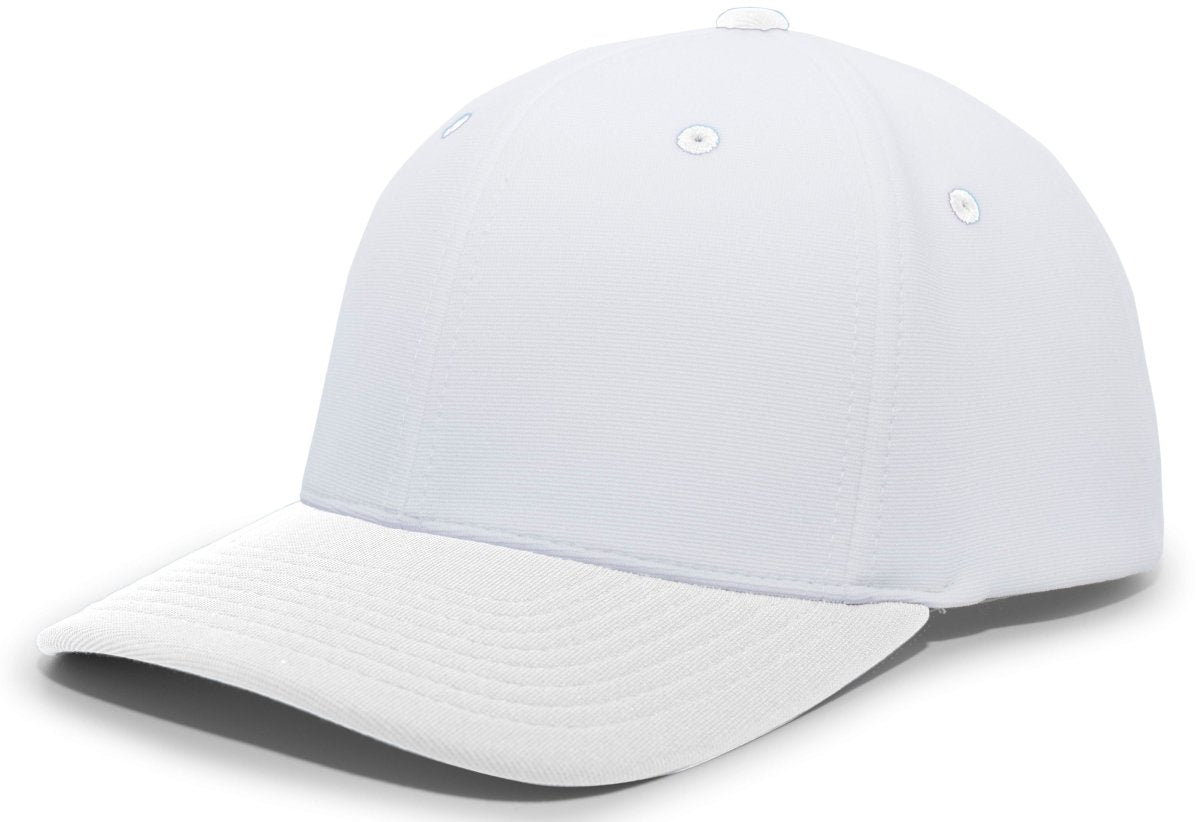 Pacific Headwear M2 Performance PacFlex Cap 498F WHITE S/M
