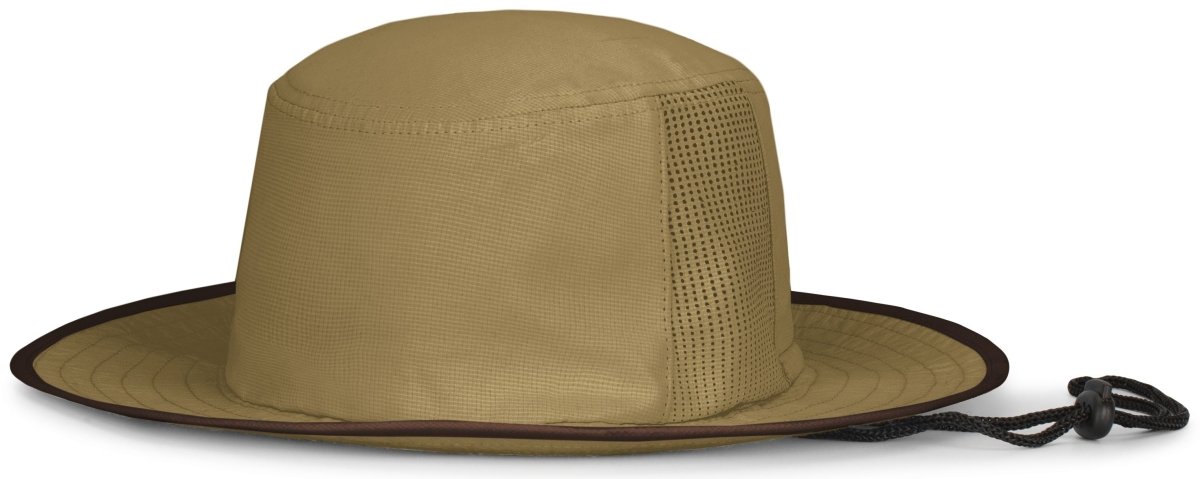 Pacific Headwear Perforated Legend Boonie 1964B KHAKI/BROWN OS
