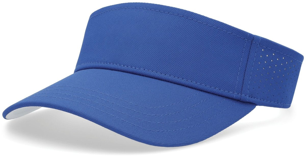 Pacific Headwear Perforated Visor Powered by Coolcore® - Pacific Headwear P500 ROYAL/WHITE OS