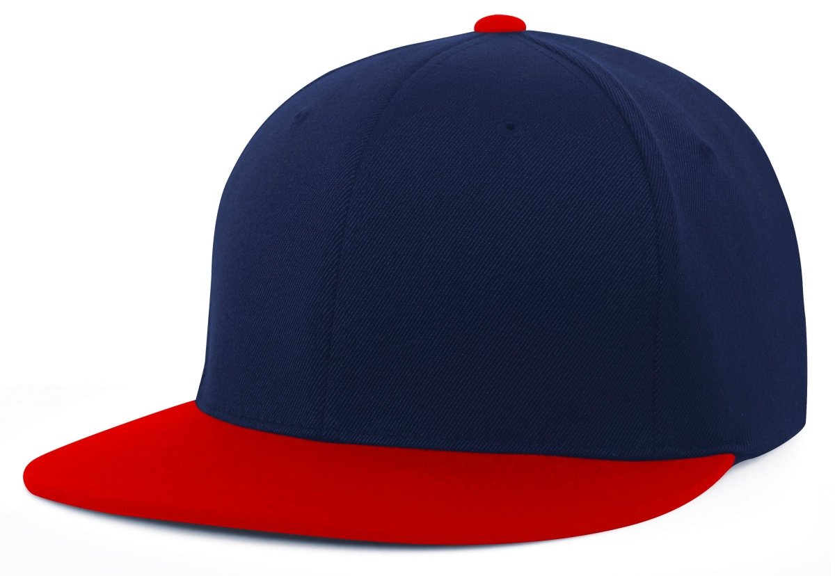 Pacific Headwear Premium A/C² Performance Flexfit® Cap - Pacific Headwear ES811 NAVY/RED S/M