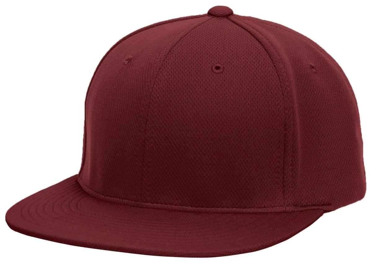 Pacific Headwear Premium P - Tec Flexfit® Cap - Pacific Headwear ES342 MAROON S/M