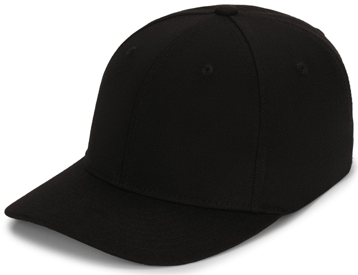 Pacific Headwear Pro - Wool Pacflex Cap - Pacific Headwear P821 BLACK S/M