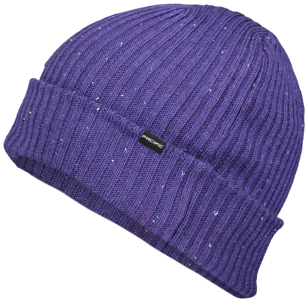 Pacific Headwear Tweed Beanie - Pacific Headwear P600K PURPLE OS