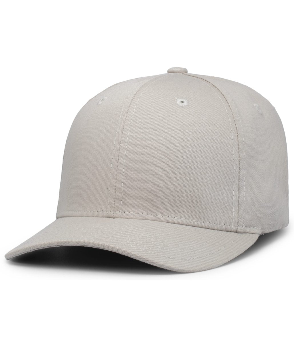 Pacific Headwear Twill Stretchfit Cap 430C SILVER S/M