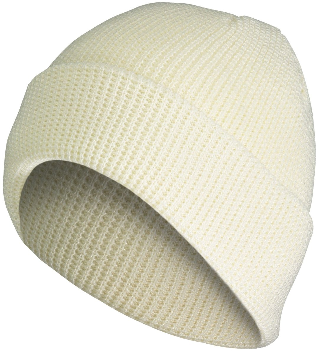 Pacific Headwear Waffle Knit Cuff Beanie 627K CREAM OS