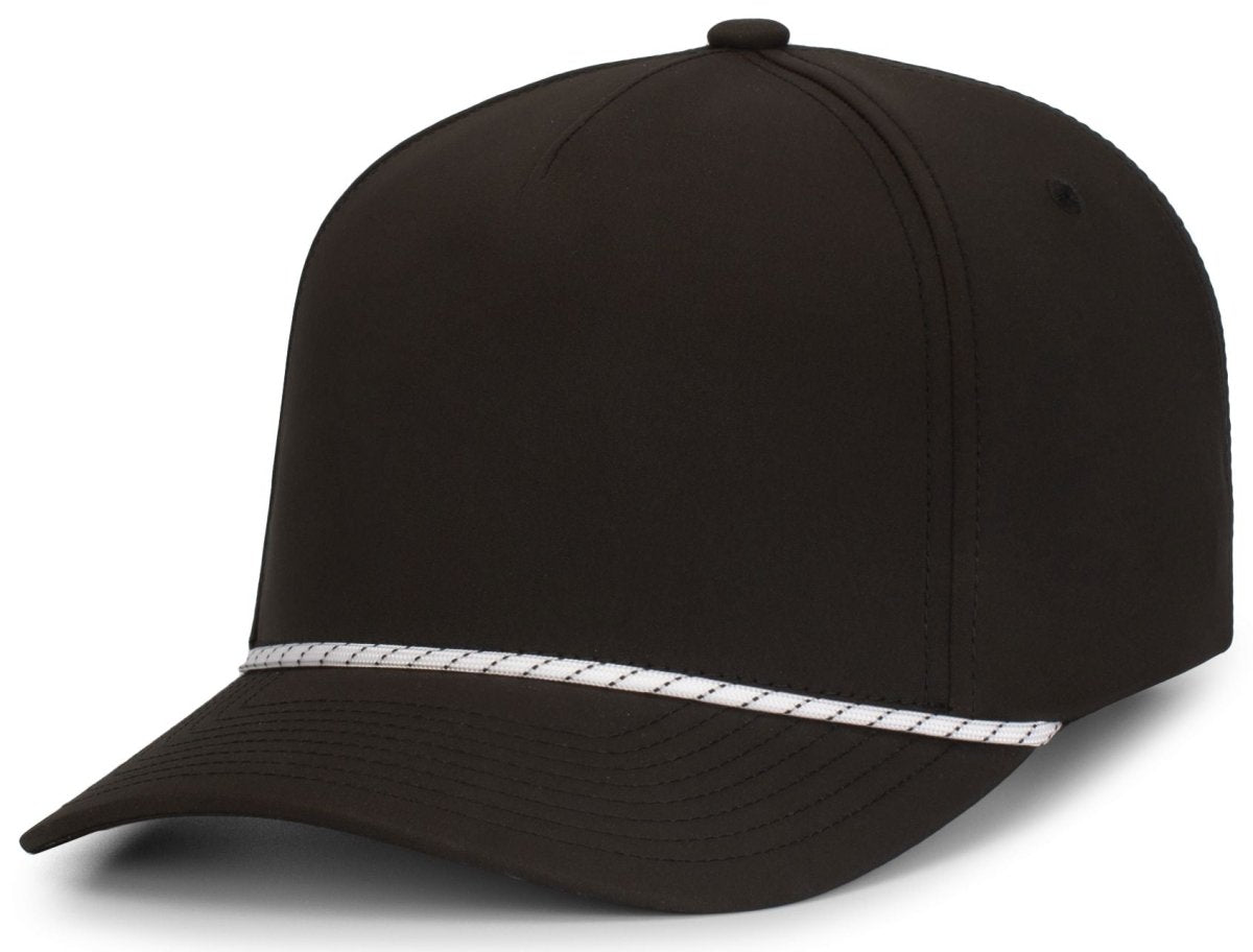 Pacific Headwear WEEKENDER CAP - Pacific Headwear P421 BLACK/WHITE/BLACK OS