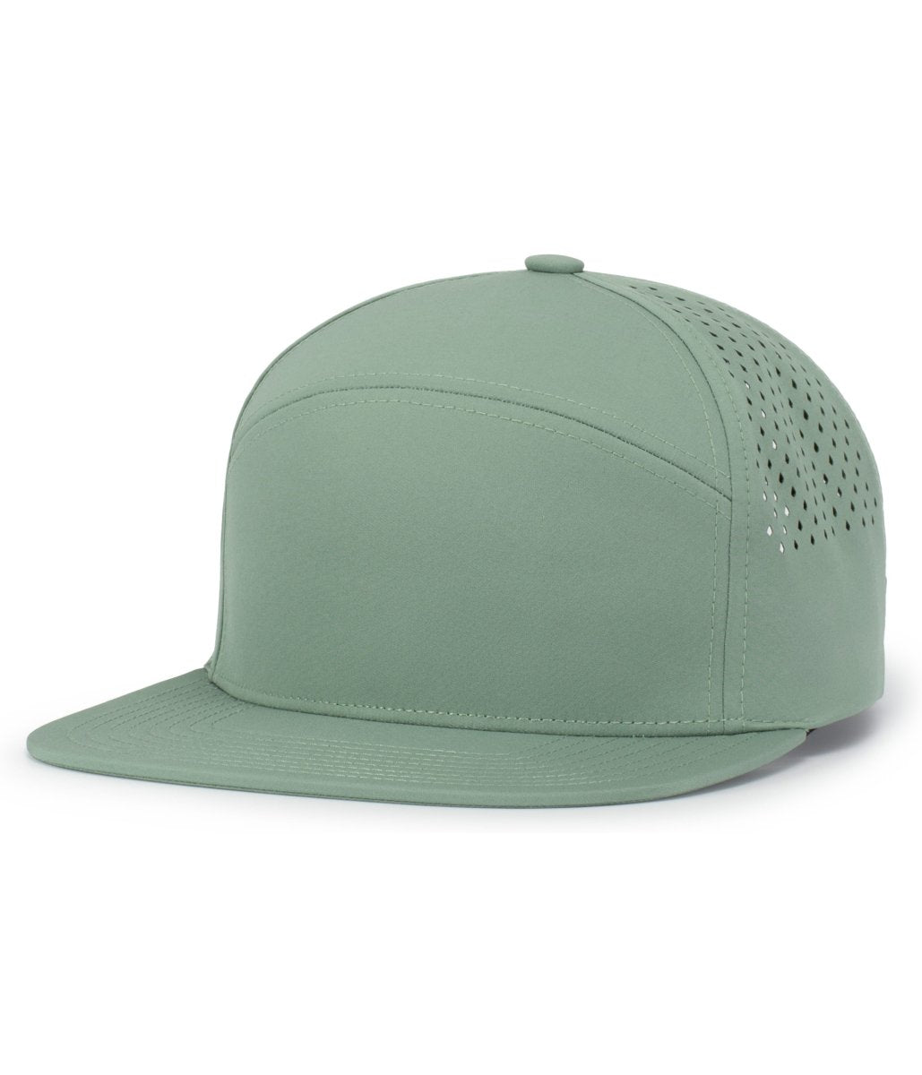 Pacific Headwear WEEKENDER PERFORATED 6 - PANEL ARCH CAP - Pacific Headwear P788 SAGE OS