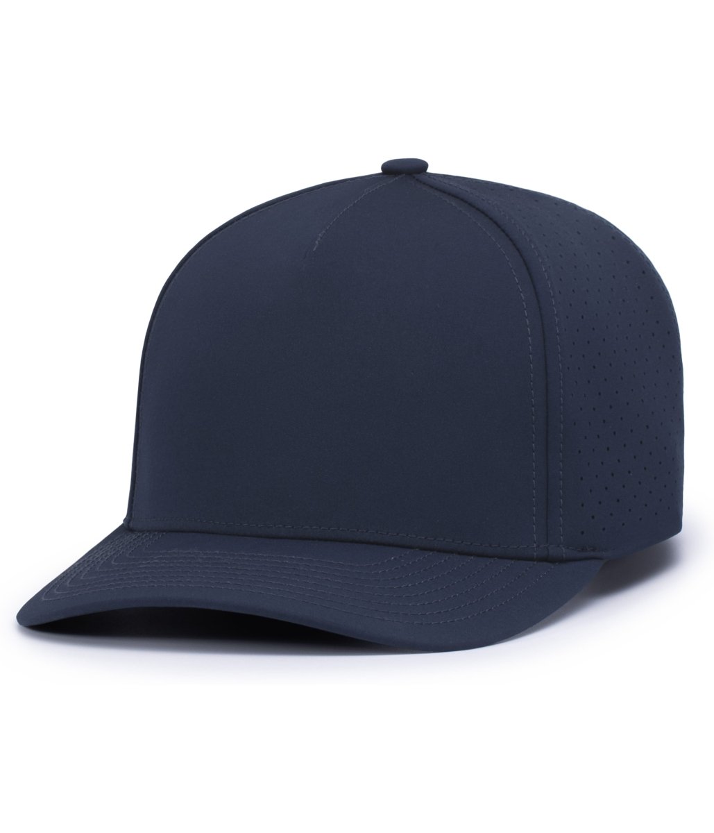 Pacific Headwear Weekender Perforated Snapback Cap - Pacific Headwear P424 NAVY OS
