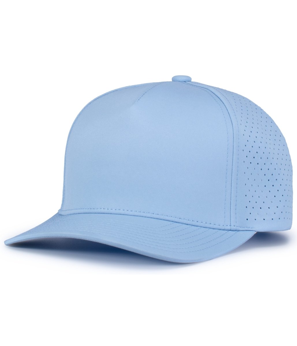 Pacific Headwear Weekender Perforated Snapback Cap - Pacific Headwear P424 POWDER BLUE OS