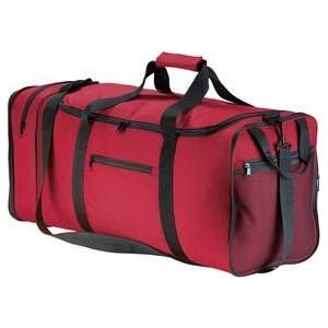 Packable Travel Duffel Red