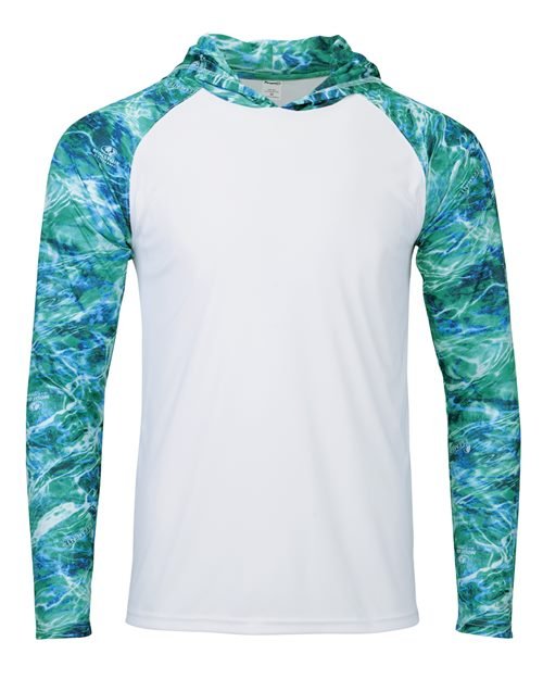 Paragon Men's Biloxi Performance Colorblocked Hooded Sweatshirt - Paragon 241 Bottomland XS Sweatshirts