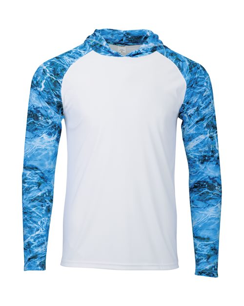 Paragon Men's Biloxi Performance Colorblocked Hooded Sweatshirt - Paragon 241 Nautical XS Sweatshirts