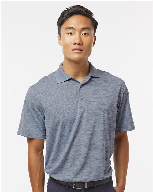 Paragon Men's Dakota Striated Heather Polo - Paragon 130 Black Heather S