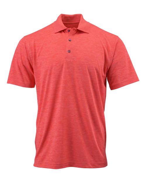 Paragon Men's Dakota Striated Heather Polo - Paragon 130 Melon Heather S