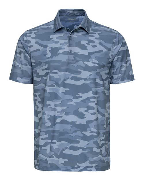Paragon Men's Newport Camo Polo - Paragon 170 Blue Camo S