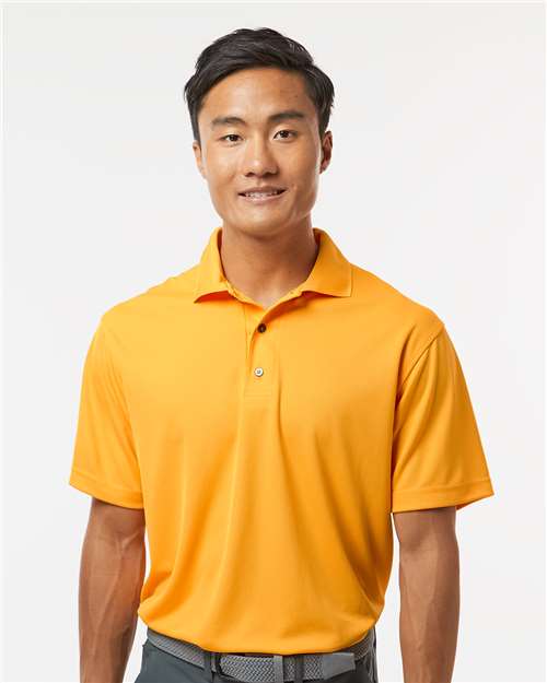 Paragon Men's Saratoga Performance Mini Mesh Polo - Gold - Paragon 100 Gold S